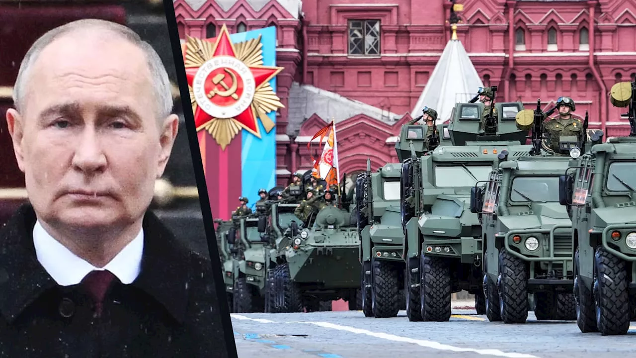 Heute „Tag des Sieges“ in Moskau: Putin lässt Protz-Parade auffahren