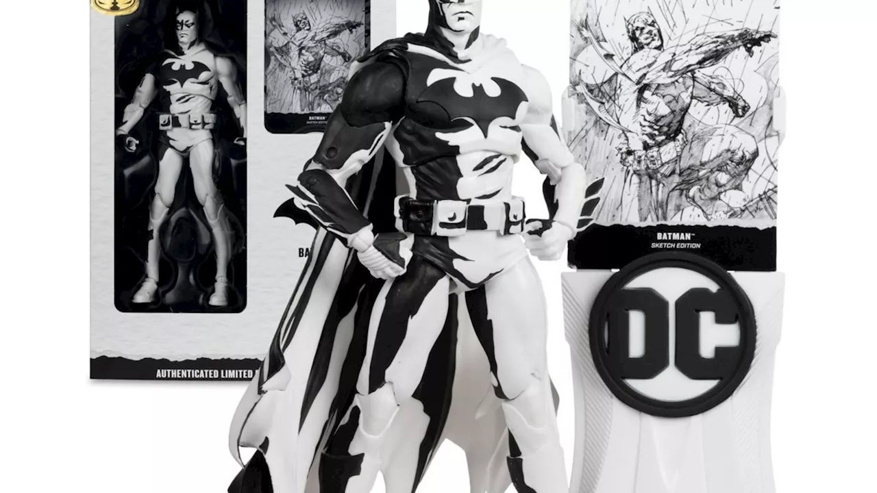 McFarlane Toys Debuts Exclusive Batman: Hush Sketch Edition Figure