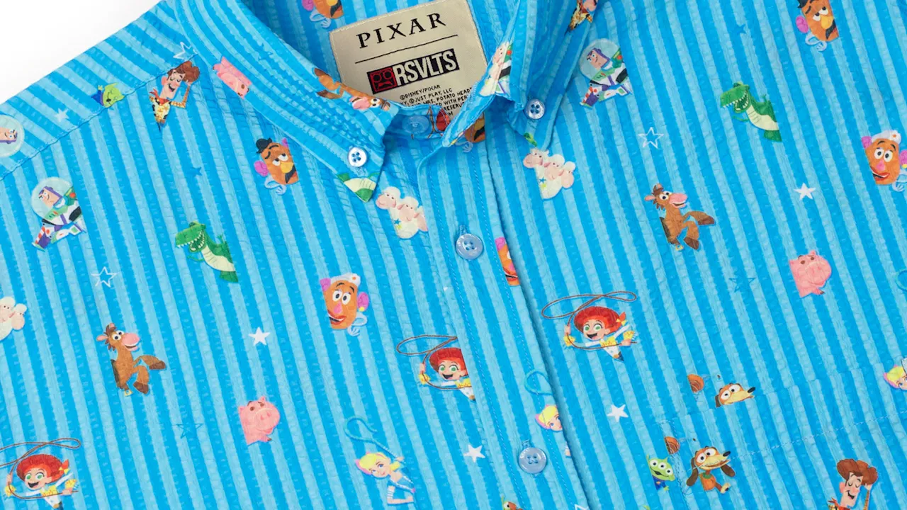 Summer Awaits with RSVLTS New Disney and Pixar Seersucker Collection