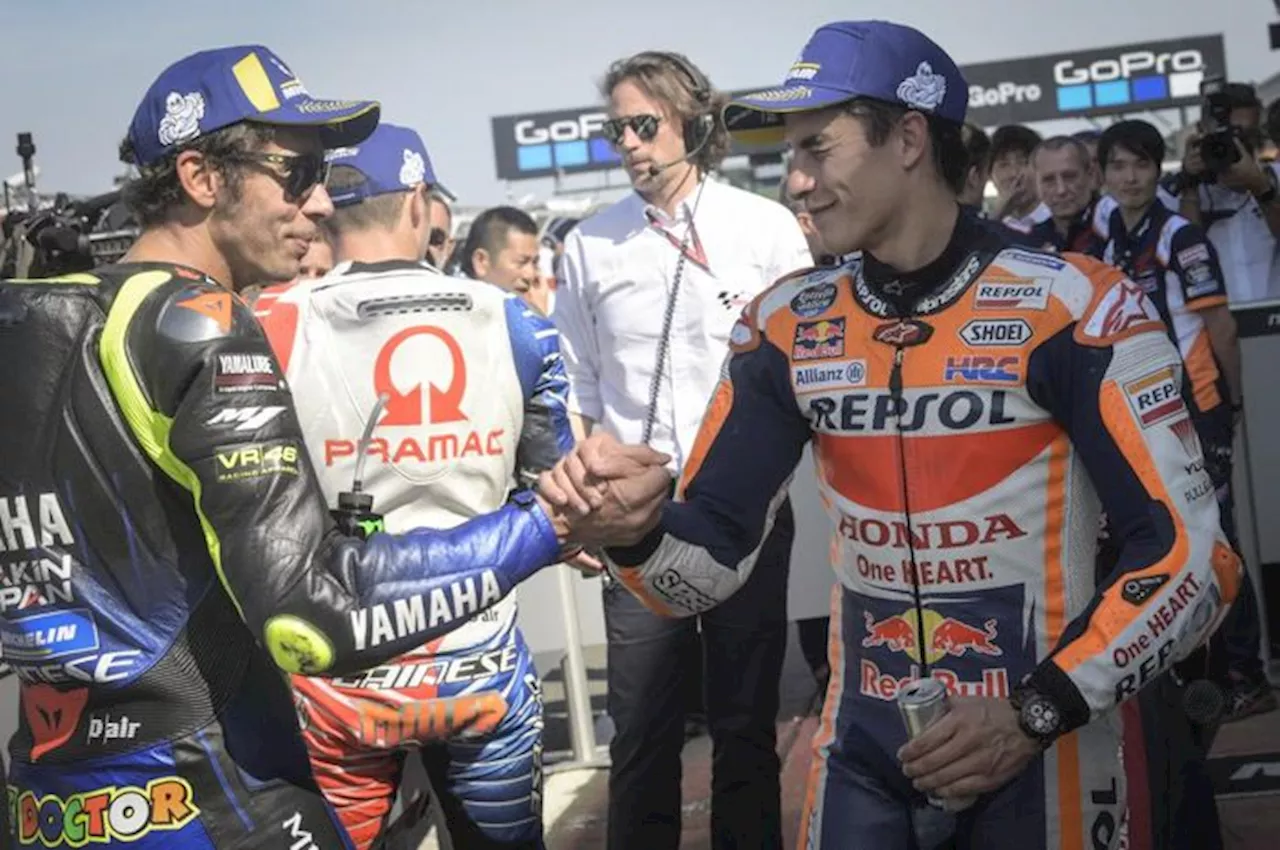 Ada Kelicikan Valentino Rossi, Marc Marquez Pernah Dianggap Kawan Sebelum Masuk Daftar Musuh Bebuyutan