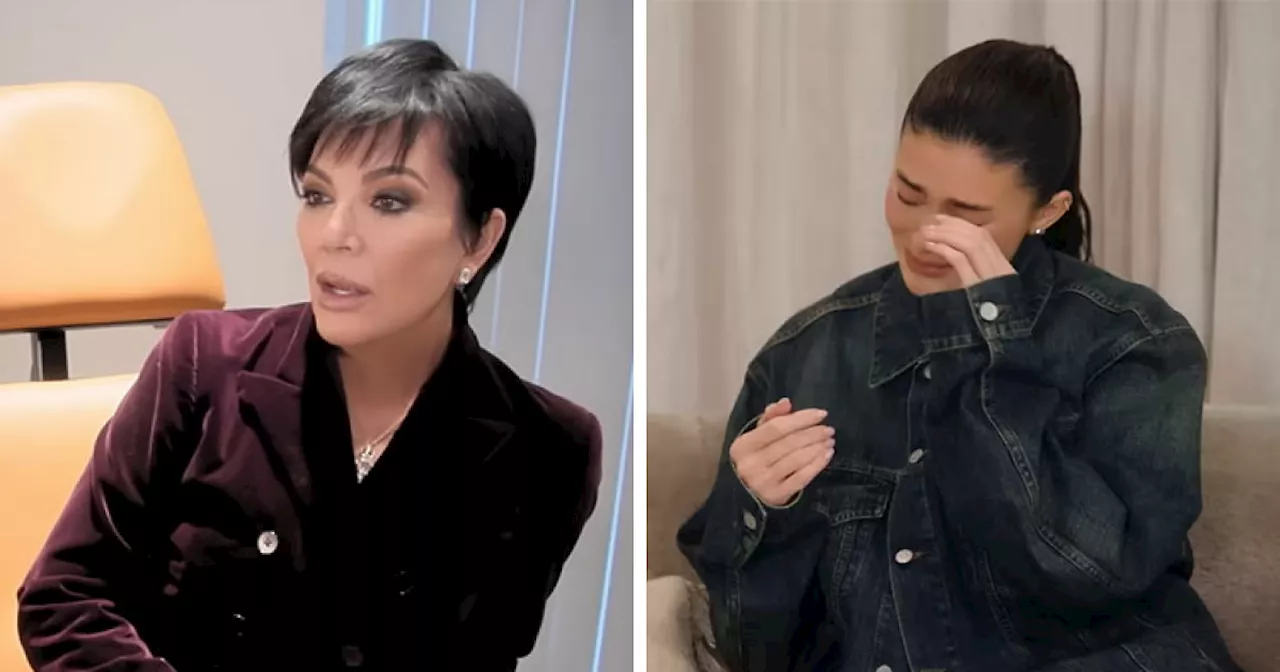 Kylie Jenner Breaks Down In Tears After Hearing Mom Kris’ Tumor And Cyst Announcement