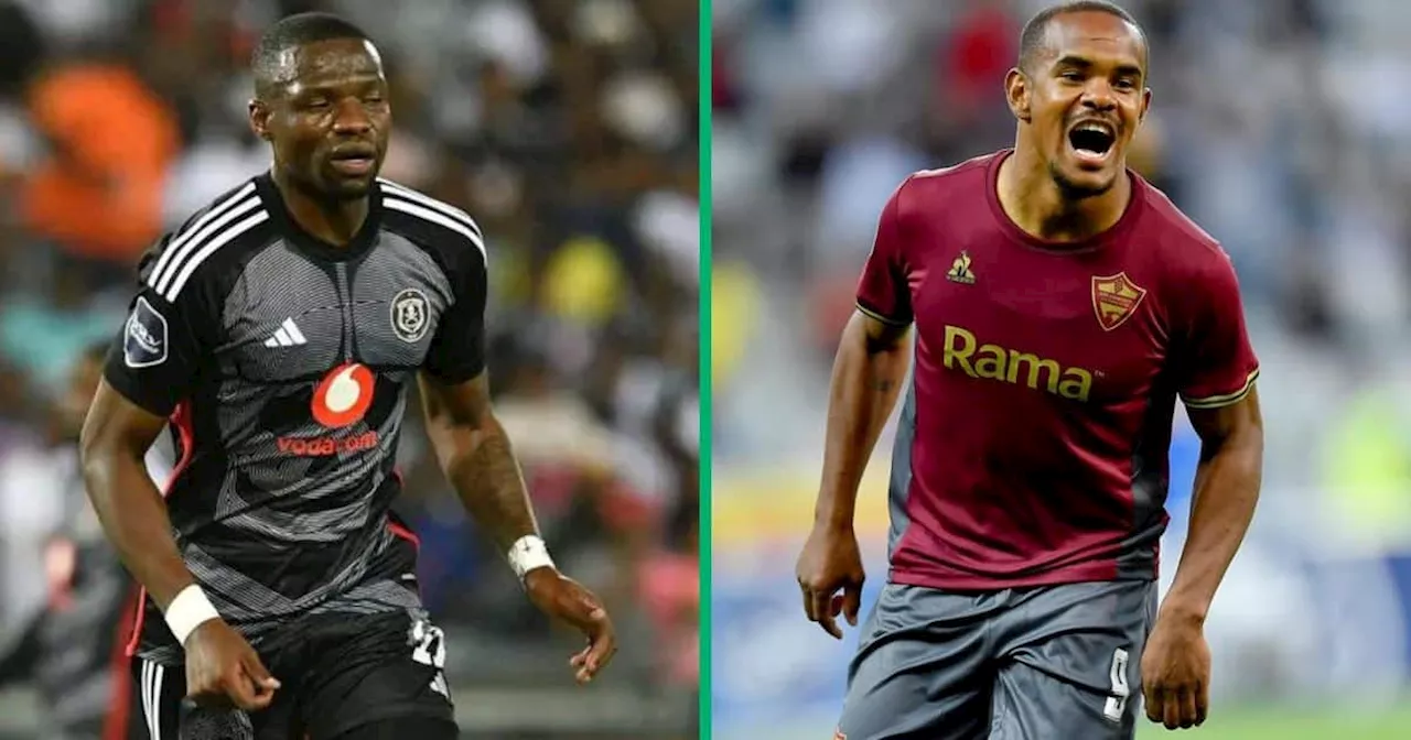 Orlando Pirates Star Tshegofatso Mabasa Leads Stellenbosch FC Ace Iqraam Rayners in Golden Boot Race