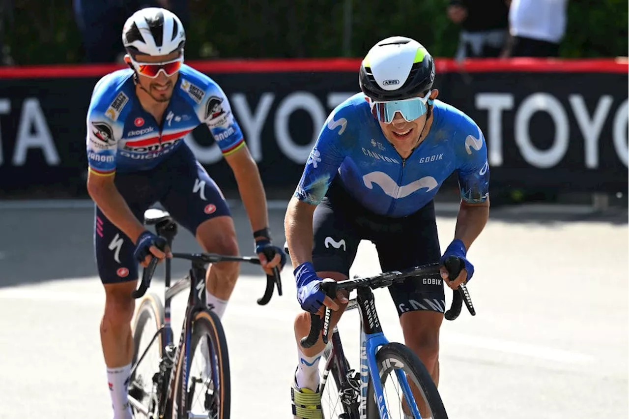 Pelayo Sánchez le entrega la primera victoria al Movistar en el Giro de Italia