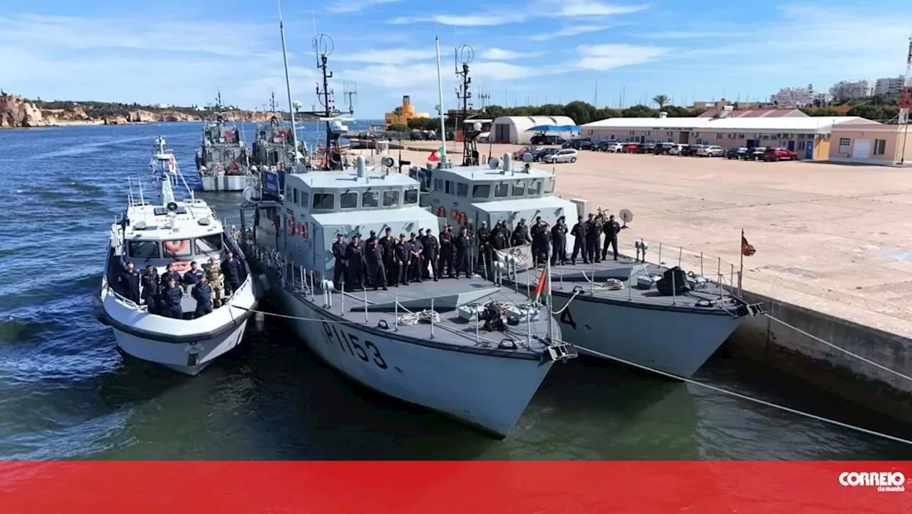 Marinha treina abordagens a embarcações suspeitas no Algarve com fuzileiros e militares ingleses