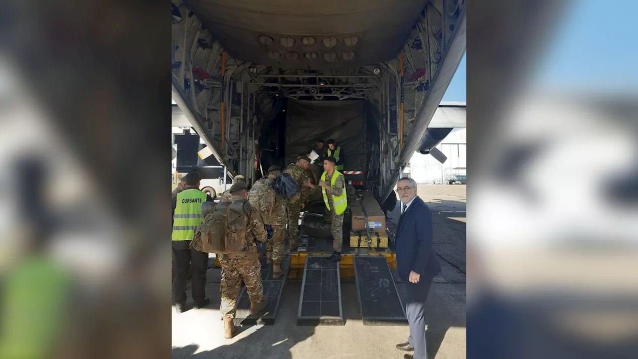 Argentina envia primeiro avião com suprimentos ao Rio Grande do Sul