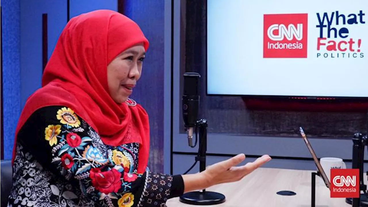 Khofifah Bantah Dukung Prabowo karena Ada Tekanan Kasus Hukum