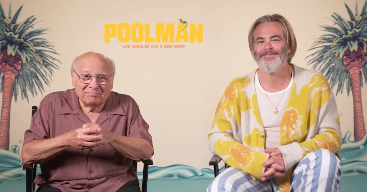 Poolman Interview: Chris Pine & Danny DeVito Talk Offbeat Comedy Movie