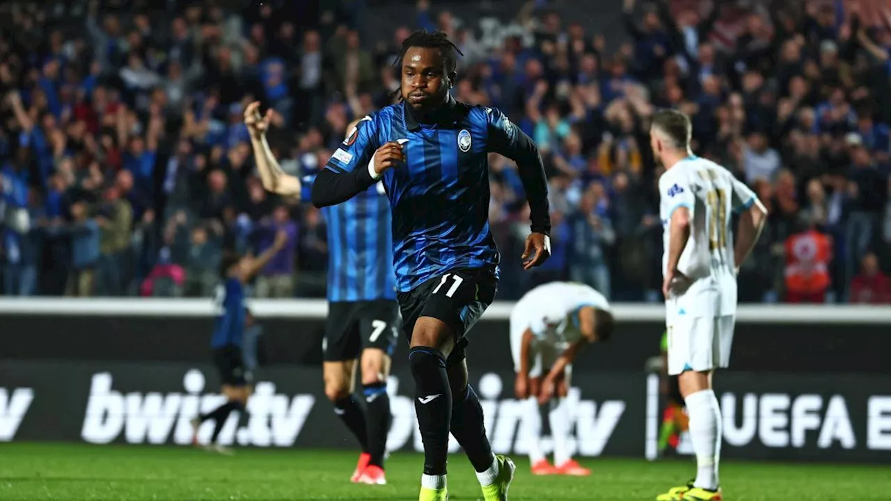 L'Atalanta batte il Marsiglia 3-0 ed è in finale di Europa League, gol di Lookman, Ruggieri e Tourè