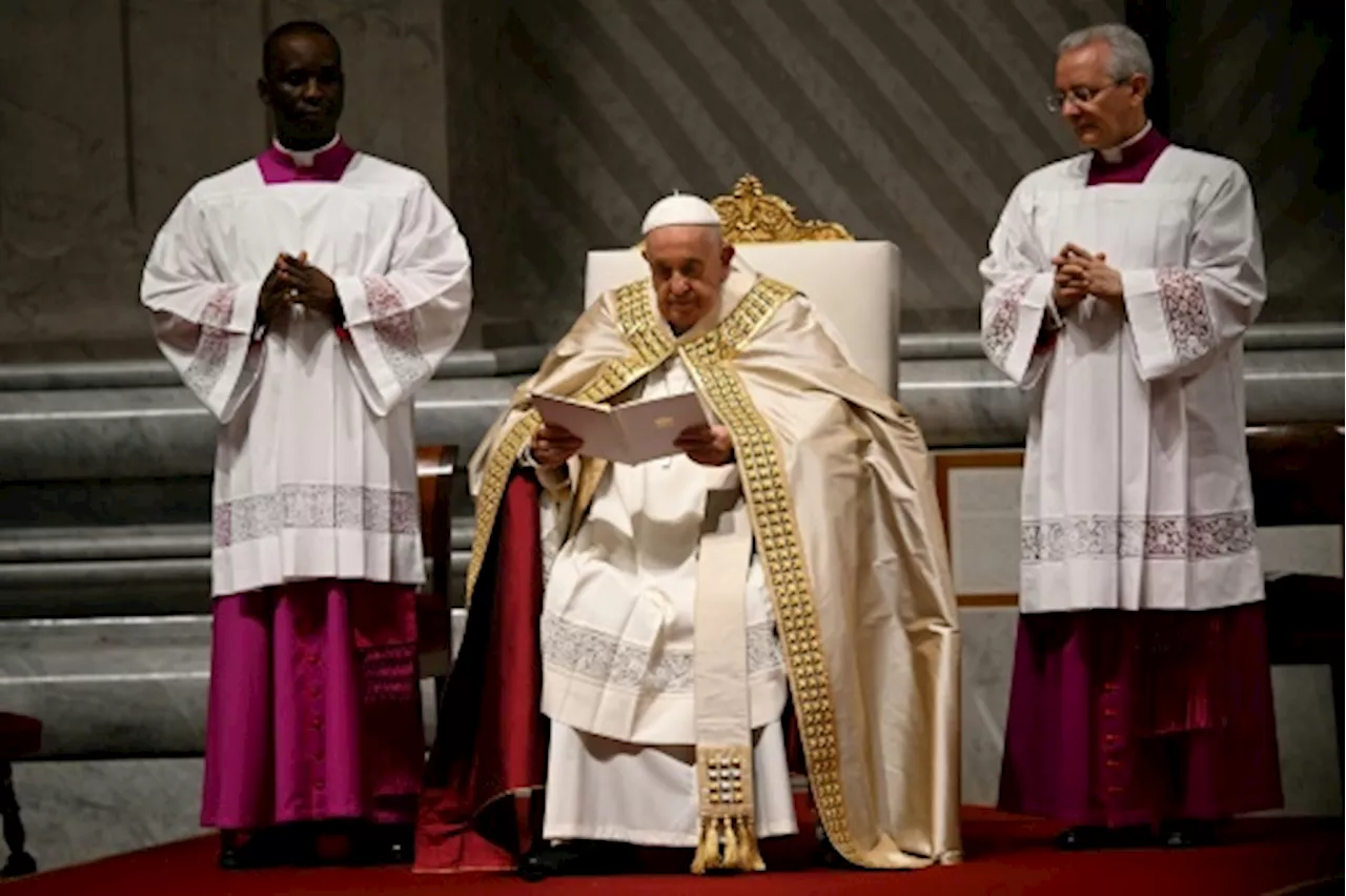 Jubilé de l'Eglise: le pape ouvrira 'l'Année sainte' le 24 décembre