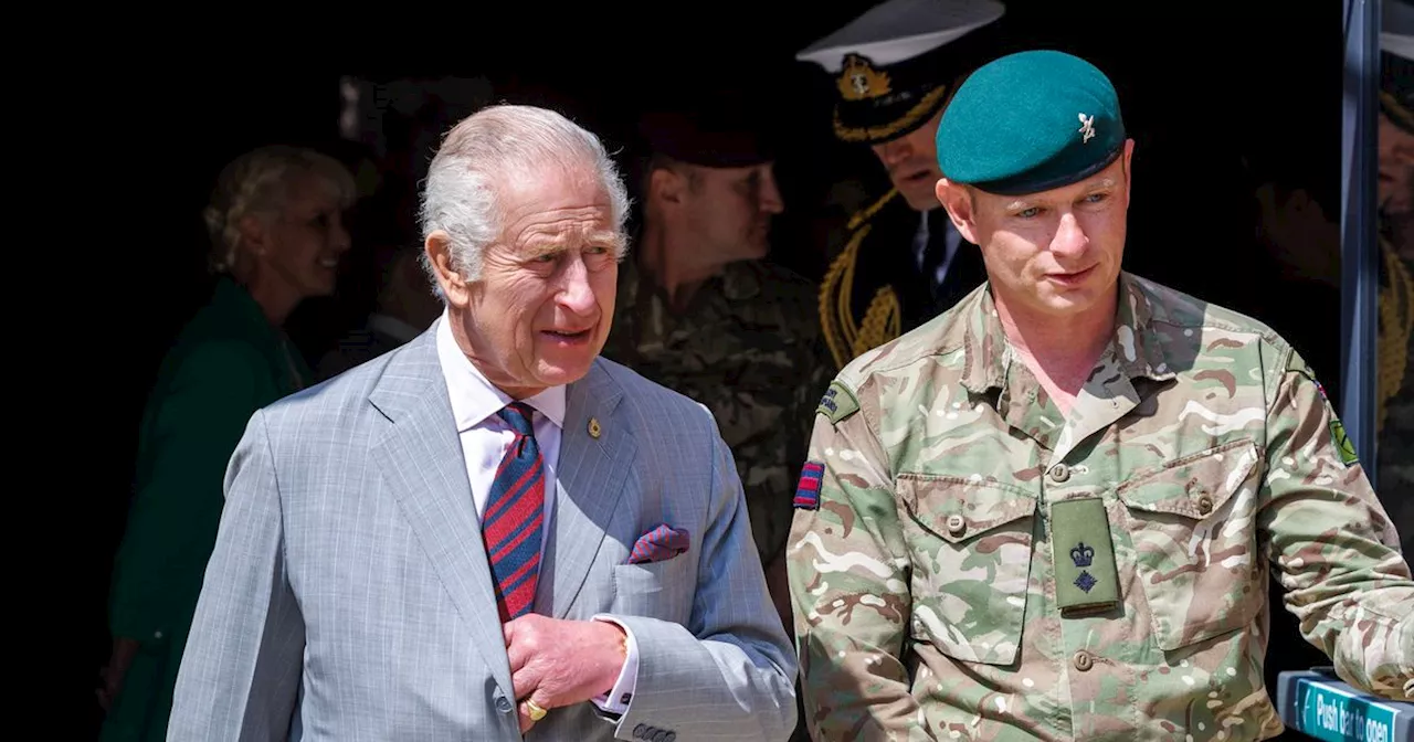 King Charles apologises to Army officers 'I've been allowed out of my cage'