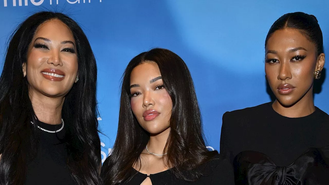 Aoki Lee Simmons, 21, joins mom Kimora Lee Simmons and sister Ming Lee at Smile Train Gala... as...