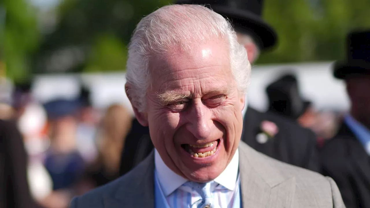 King Charles is in his element at first royal garden party of the year