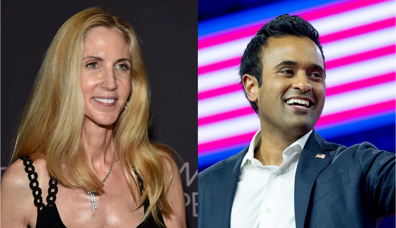 ‘Total lie:’ Ann Coulter denies opposing Ramaswamy’s presidency due to his race