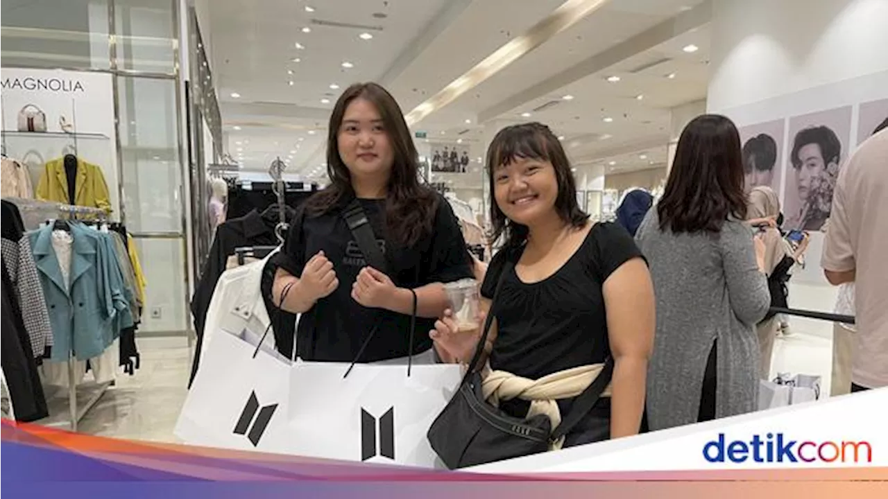 Tajir Melintir! ARMY Ini Habiskan Rp 23,5 Juta di BTS POP-UP MONOCHROME!