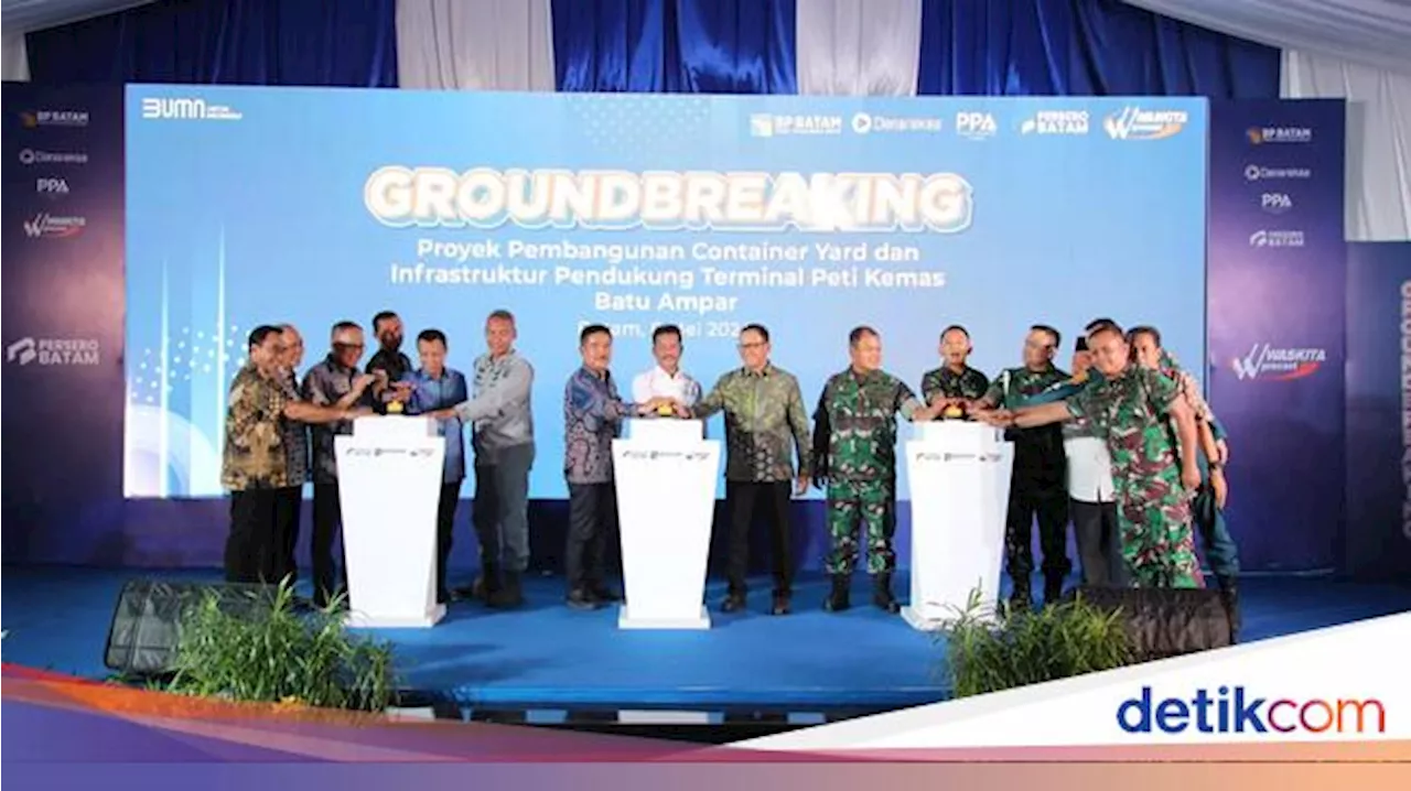 BP Batam Groundbreaking Pembangunan Container Yard Pelabuhan Batu Ampar