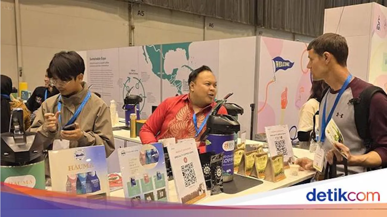 BRI Bawa UMKM Kopi Bandung 'Gravfarm' Mejeng di Specialty Coffee Expo AS