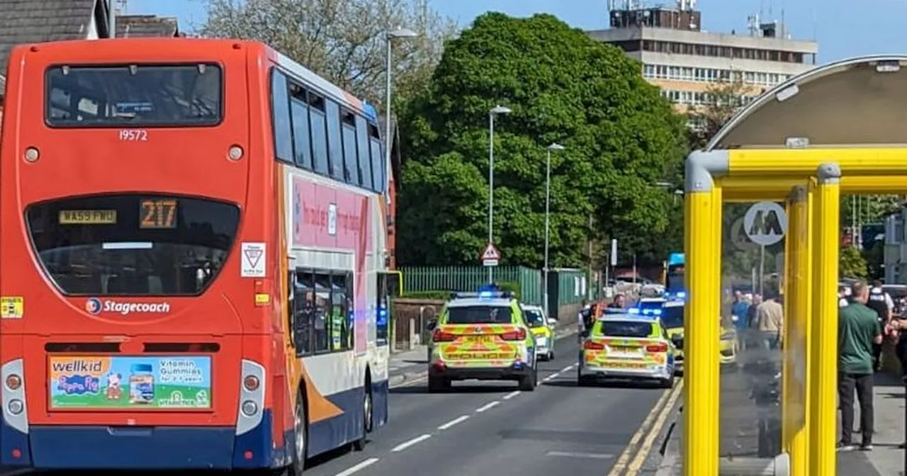 Live updates as road closed after police incident near primary school