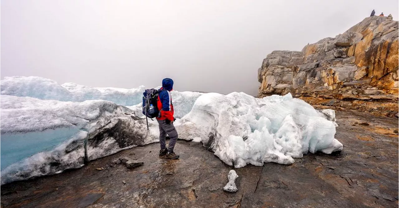 Glaciar Ritacuba Blanco de Colombia pierde su manto blanco por El Niño