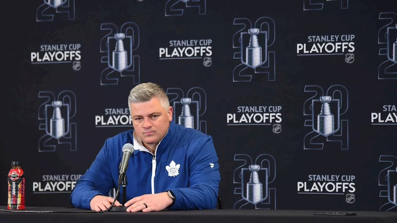 Maple Leafs fire coach Sheldon Keefe after first-round exit