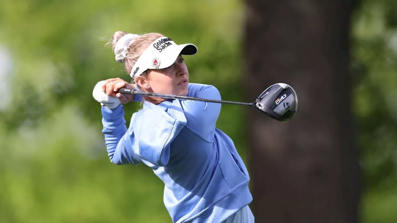 Nelly Korda in contention for LPGA record after 1st-round 69