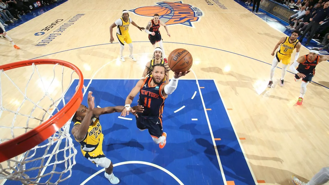 Brunson supera susto, Knicks batem Pacers e abrem 2 a 0 nos playoffs