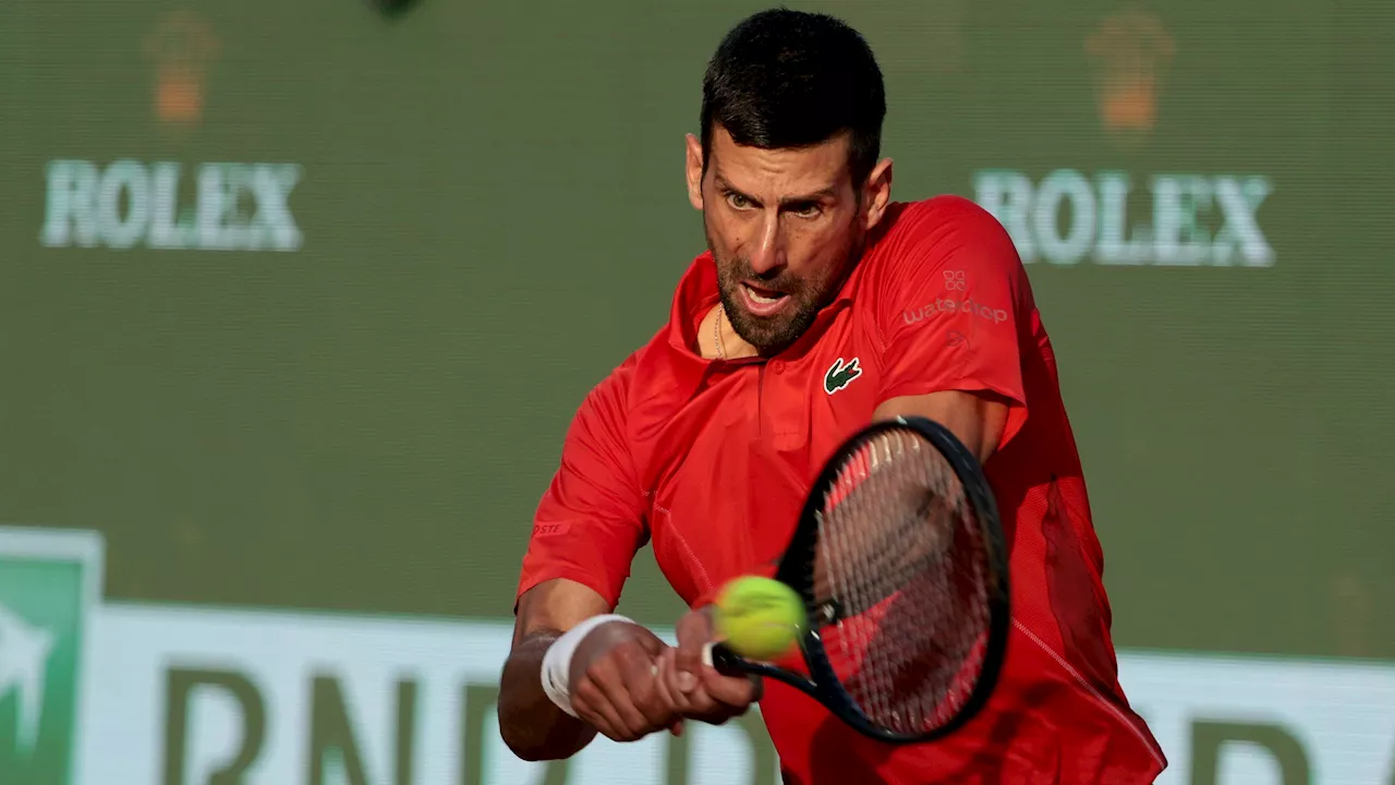 Novak Djokovic visiert French Open an - Weltranglistenerste will in Rom Selbstbewusstsein tanken