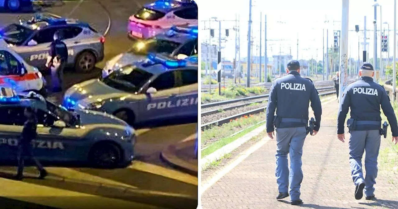 Agente accoltellato a Milano da 37enne che lanciava pietre contro i treni: è gravissimo