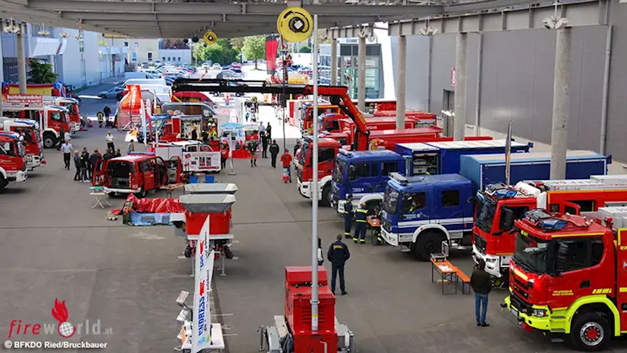 Oö: Das war die grenzüberschreitende Feuerwehr-Fachtagung 2024 in der Messe Ried