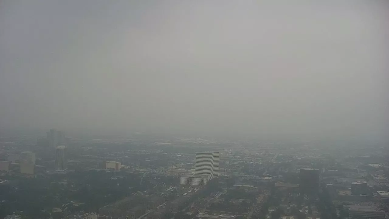 Houston weather: Haze takes over Houston skyline