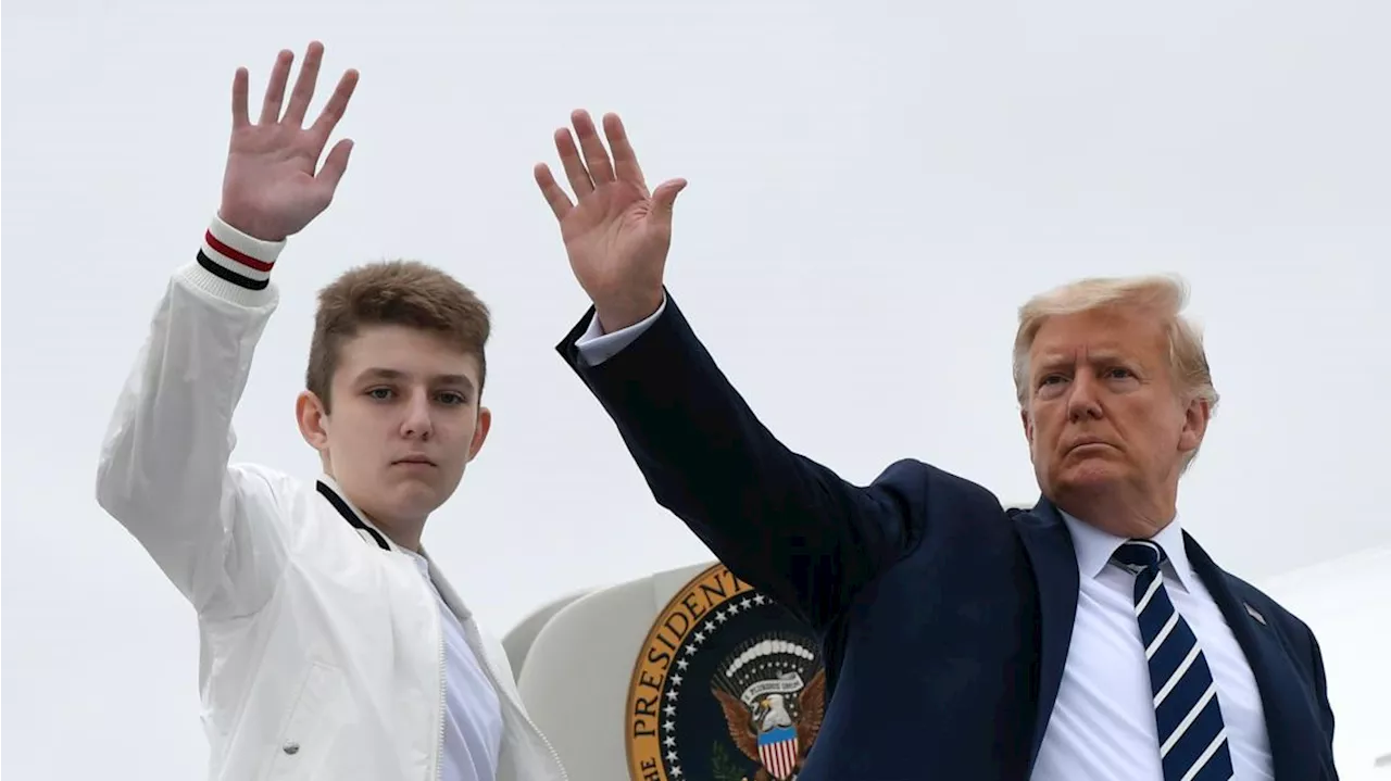 Barron Trump, 18, to make political debut as Florida delegate to the Republican convention