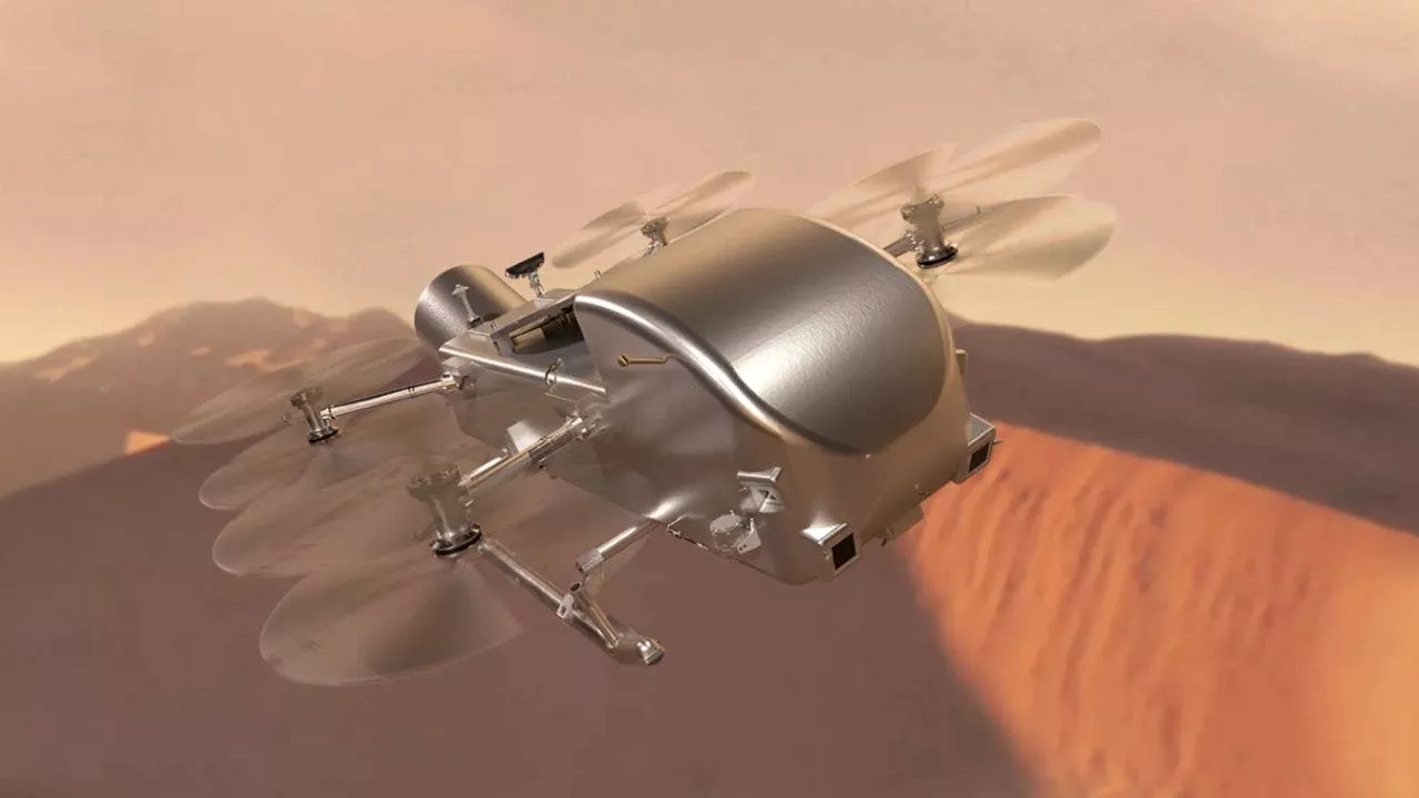 NASA’s Dragonfly drone cleared for flight to Saturn’s moon, Titan