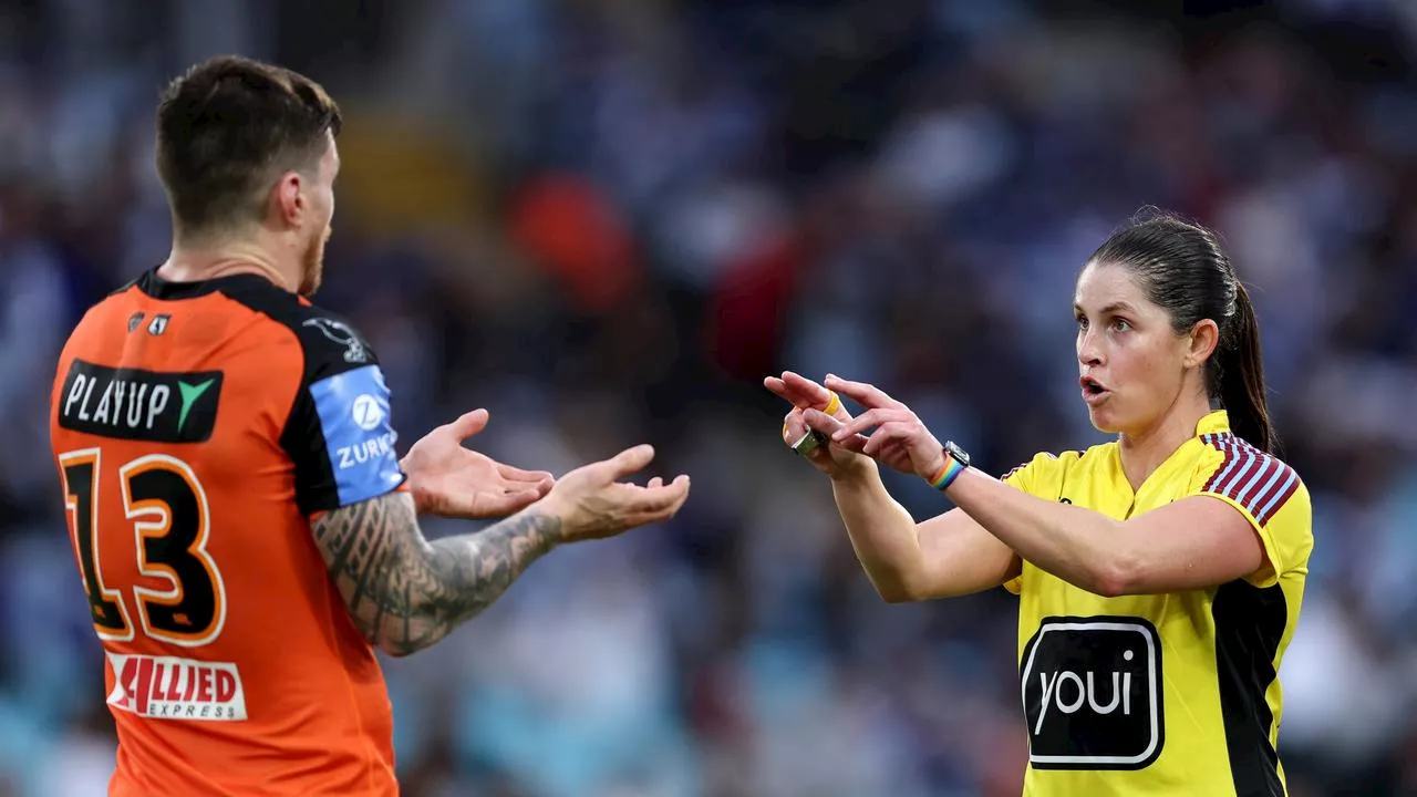 ‘Intimidatory and disrespectful’: NRL’s warning to clubs after spike in referee confrontation