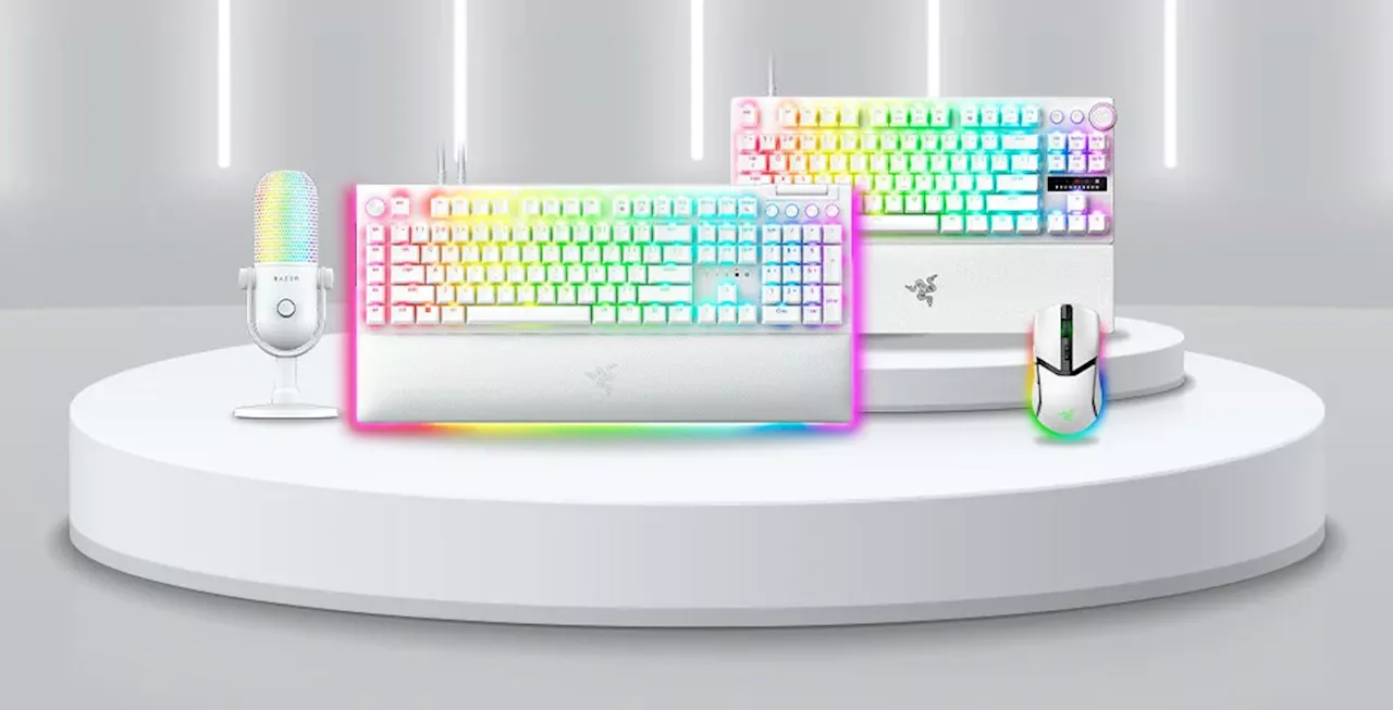 Razer just Released a Beautiful White Collection of Gaming Peripherals, Have a Look!