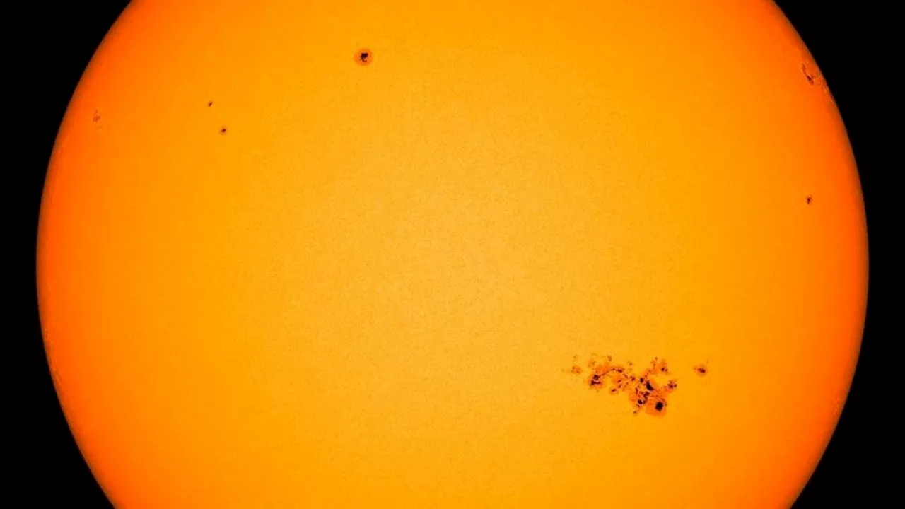 Massive Sunspot Rivals the One Linked to Colossal Solar Storm in 1859