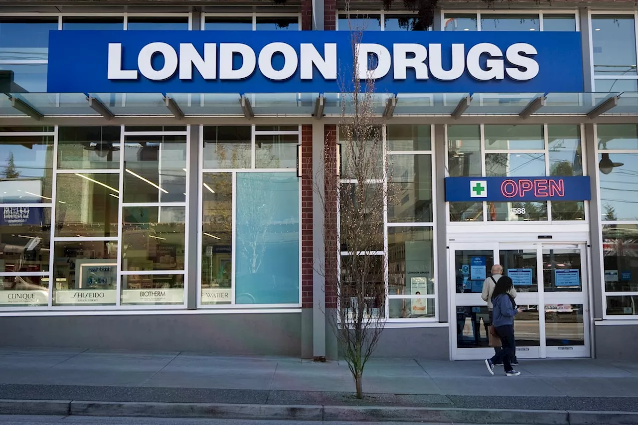 London Drugs reopens half its stores after cyberattack