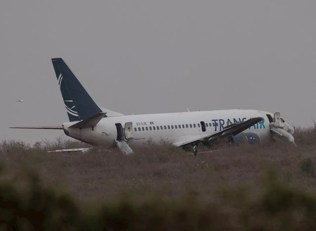 Plane skids off runway in Senegal, injuring at least 10