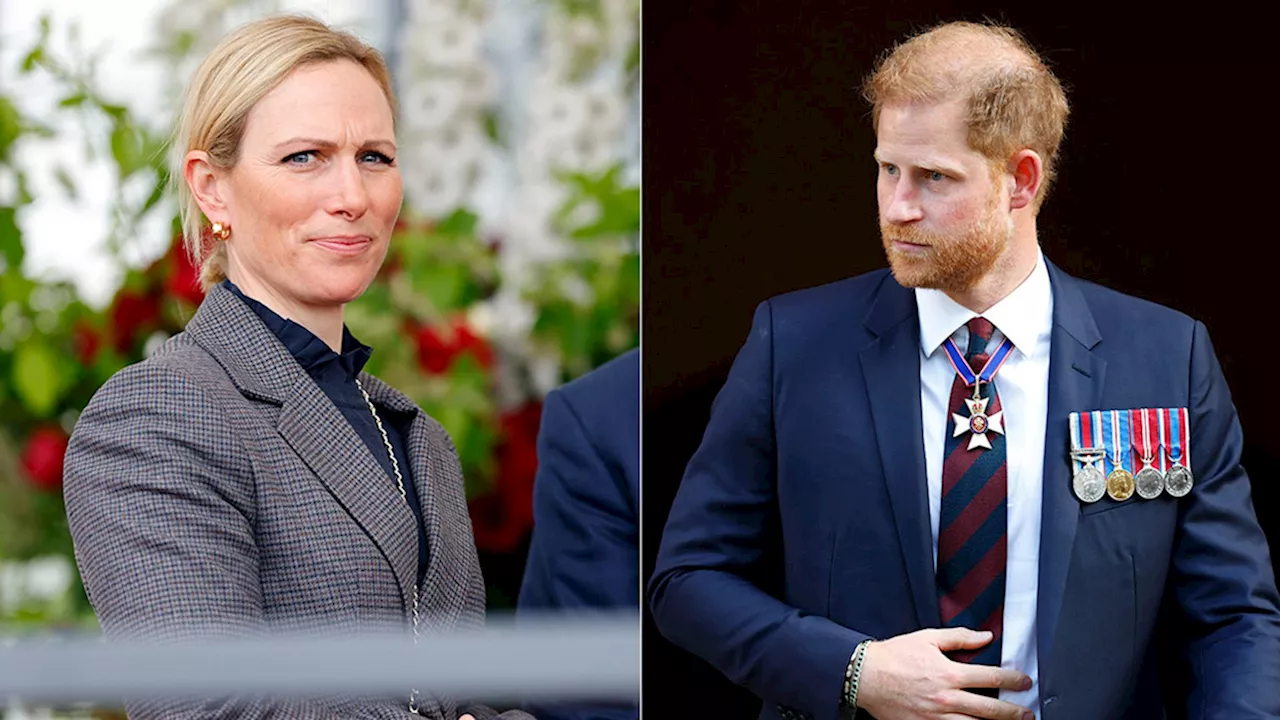 Why Zara Tindall and other royals didn't attend Prince Harry's Invictus service