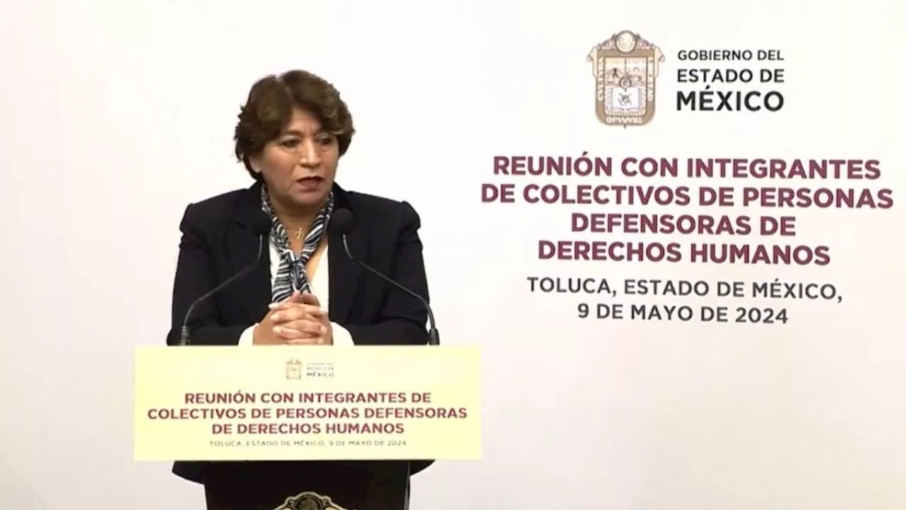 Delfina Gómez anuncia mesas de trabajo para analizar casos de presos injustamente encarcelados