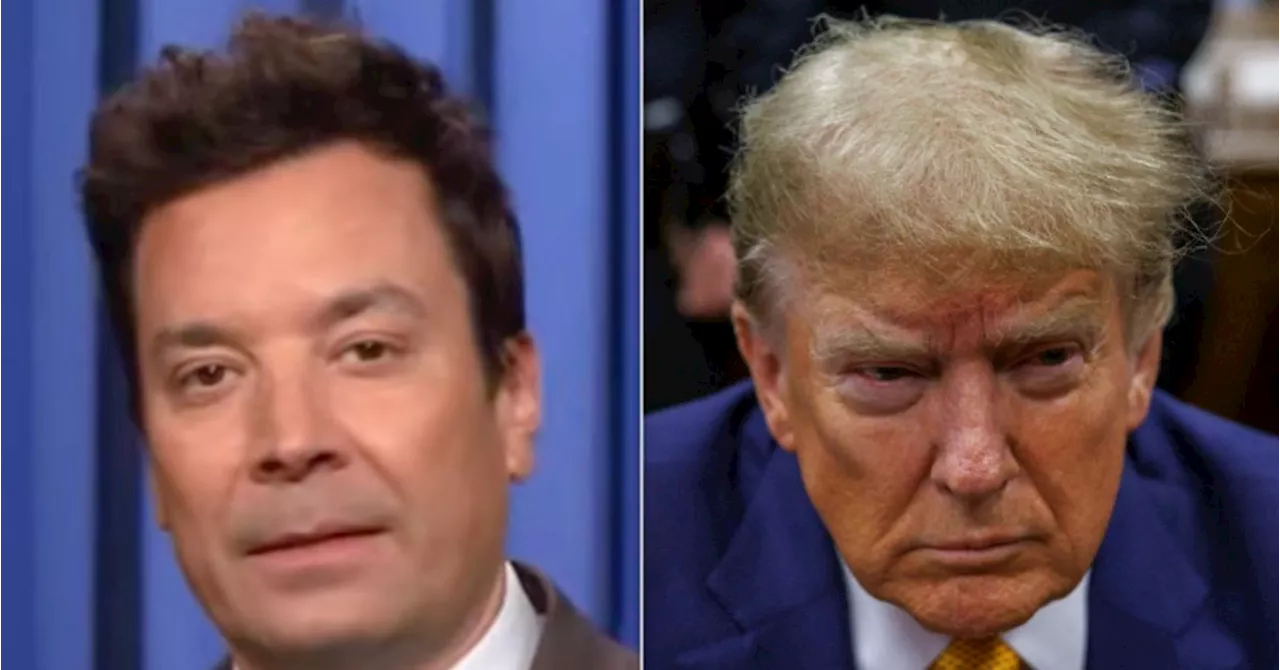 Jimmy Fallon Zings Donald Trump With Melania Trump Trial Tidbit