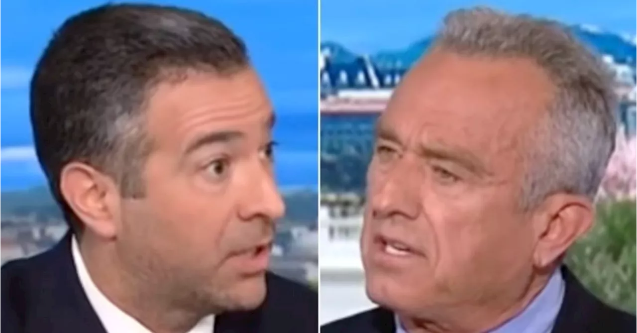 Robert F. Kennedy Jr. Scraps With MSNBC Host Over 'Vitriol' In Tense Exchange