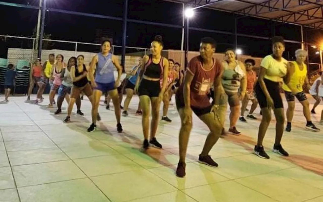 Projeto Academia da Saúde de Japeri inaugura aulas de Zumba à noite