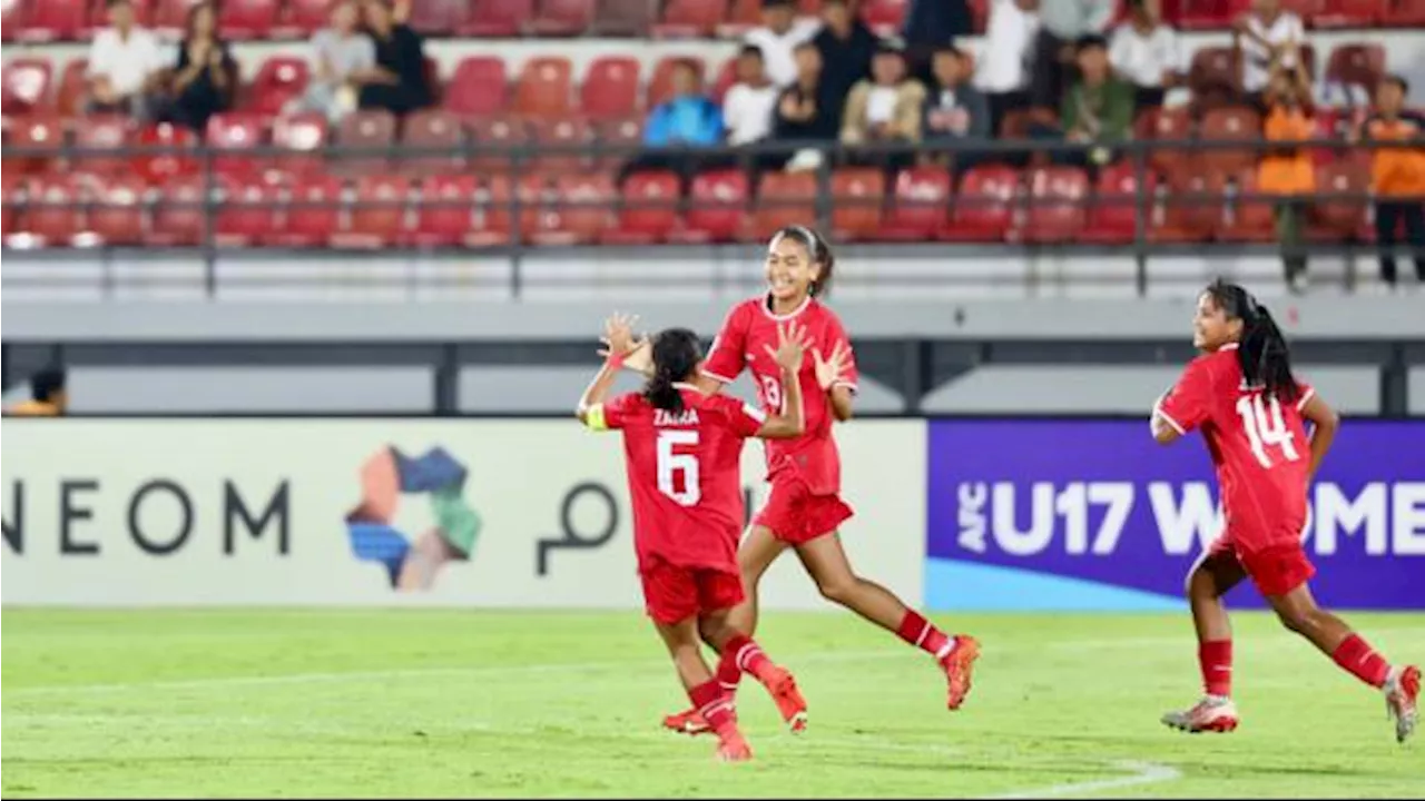 Hasil Piala Asia U17: Timnas Wanita Indonesia Kalah 12-0 dari Korea Selatan