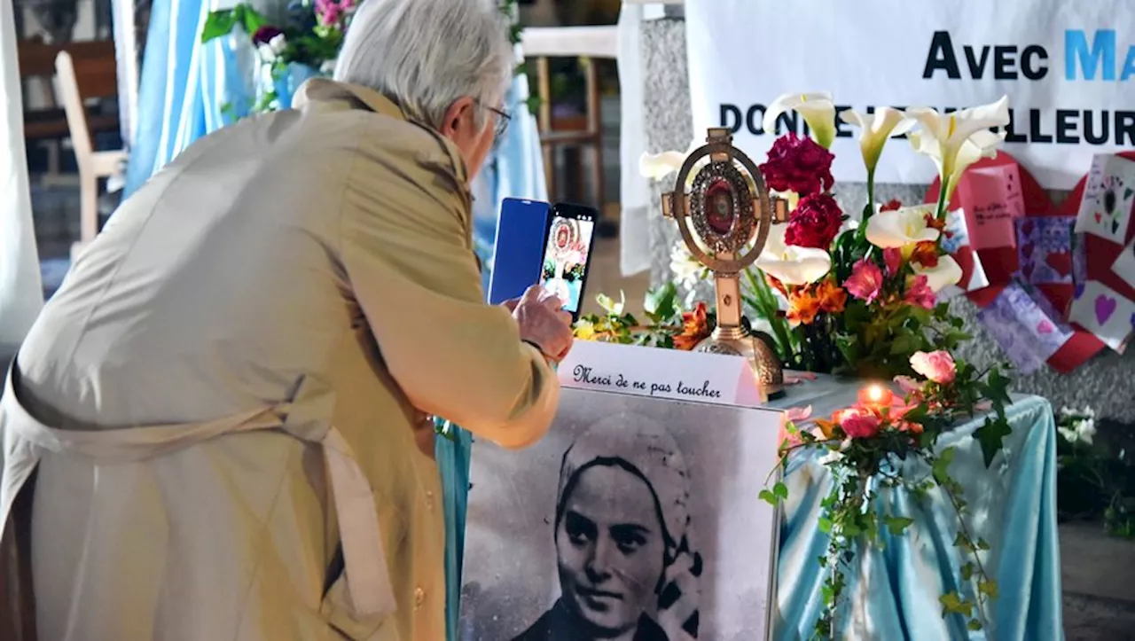 En provenance de Lourdes, une relique de Bernadette Soubirous débute un pèlerinage en Lot-et-Garonne