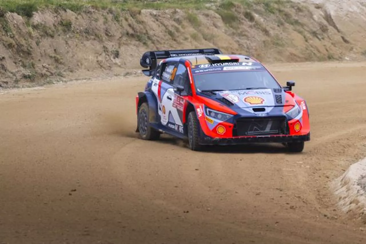 Thierry Neuville remporte la super spéciale d'ouverture au rallye du Portugal