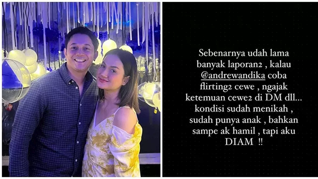 Andrew Andika: 7 Potret Tengku Dewi Putri Bongkar Dugaan Perselingkuhan