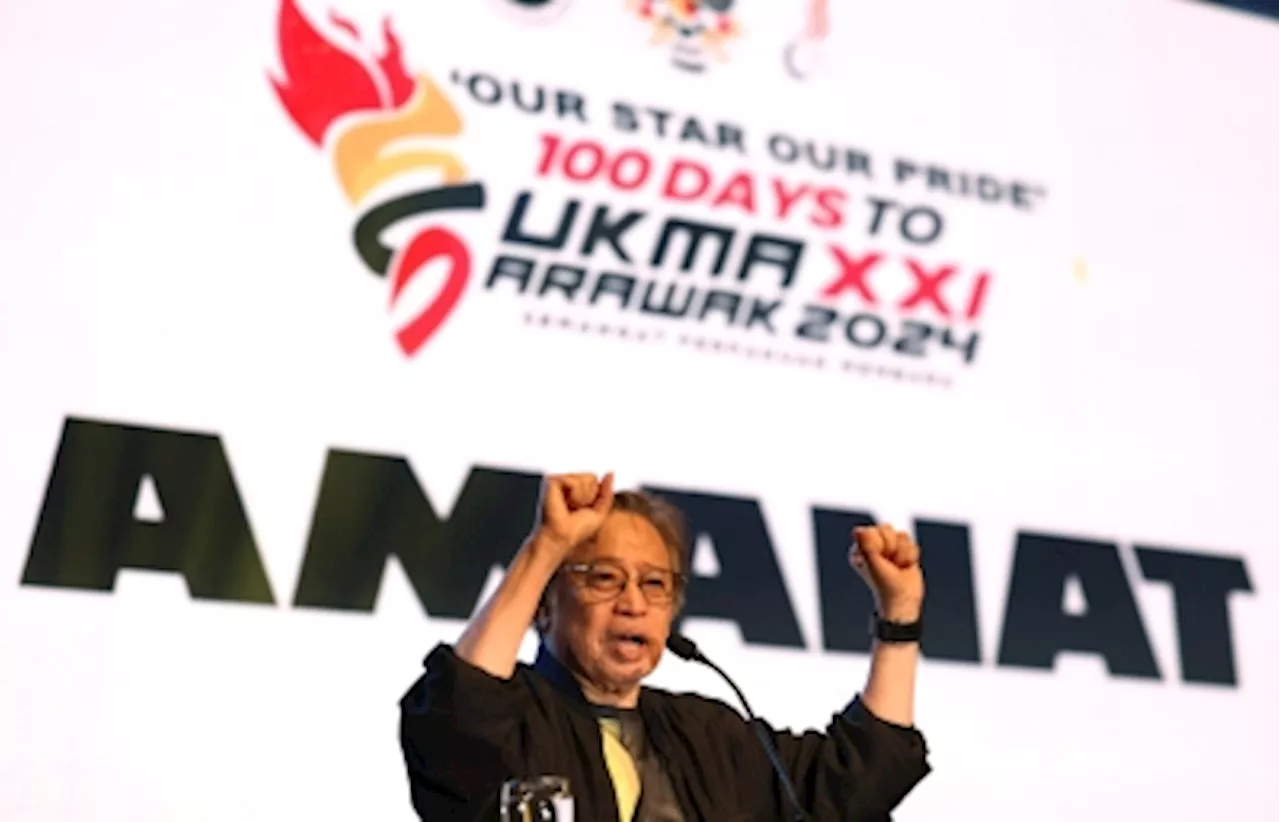 Sukma: Give your best and bring glory, Abang Johari tells Sarawak athletes