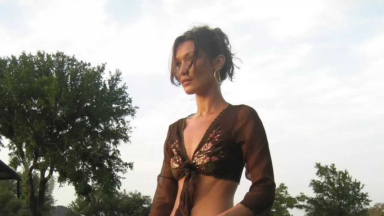 Bella Hadid Skips the Met Gala in Her Boho Chic Cowgirl Best