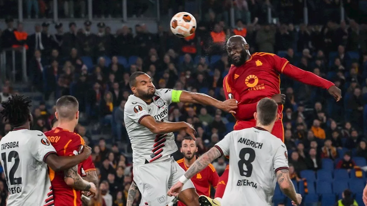 Bayer Leverkusen vs Roma por la Europa League: horario, formaciones y TV