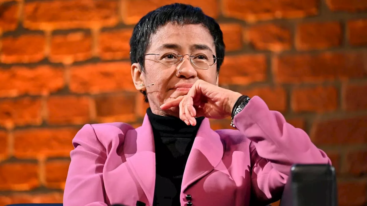 Cannes Lions reconoce a Maria Ressa con el Cannes LionHeart Award de 2024