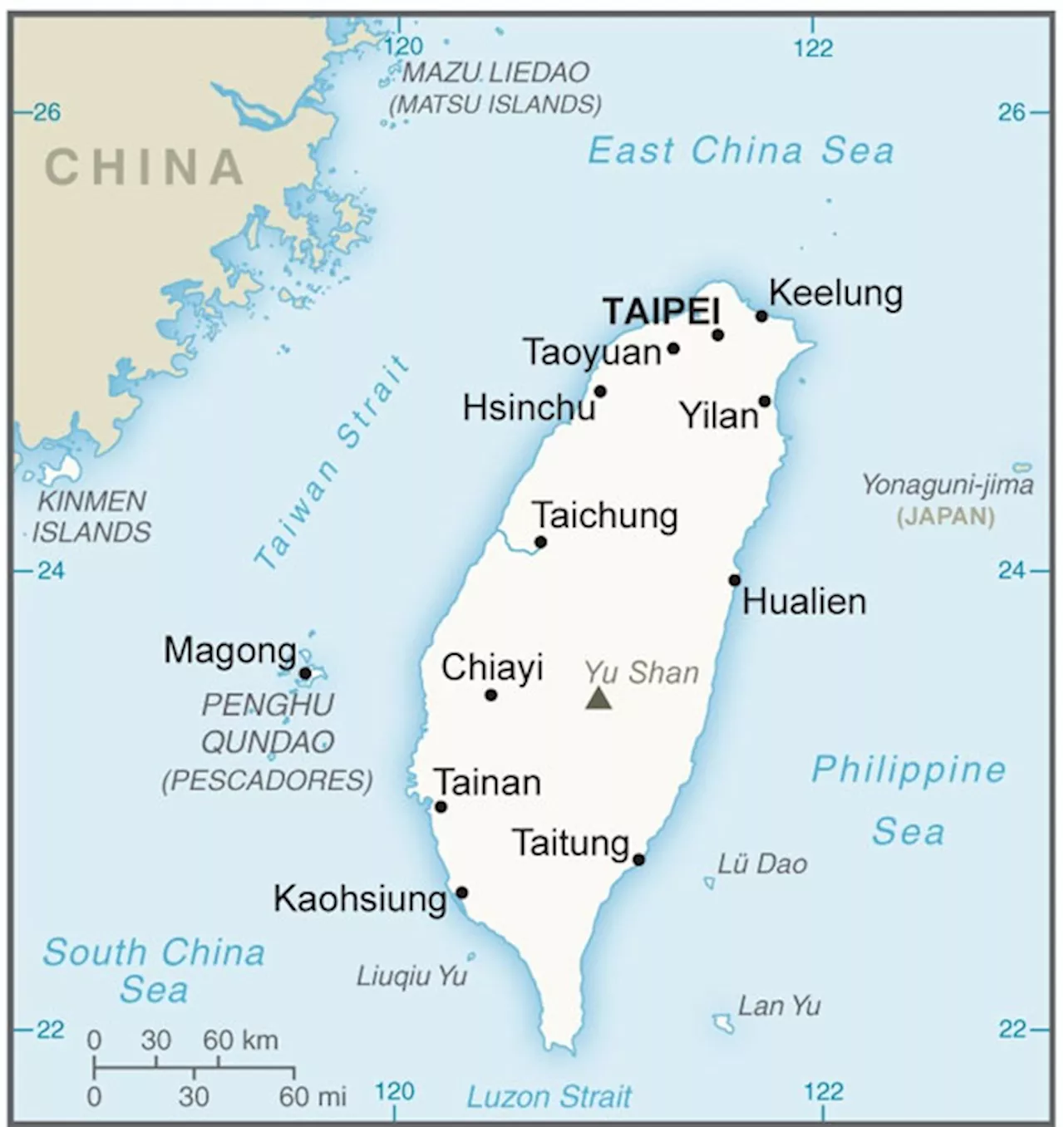 China planes detected around Taiwan as US destroyer passes Strait